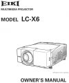 Icon of LC-X6 Owners Manual